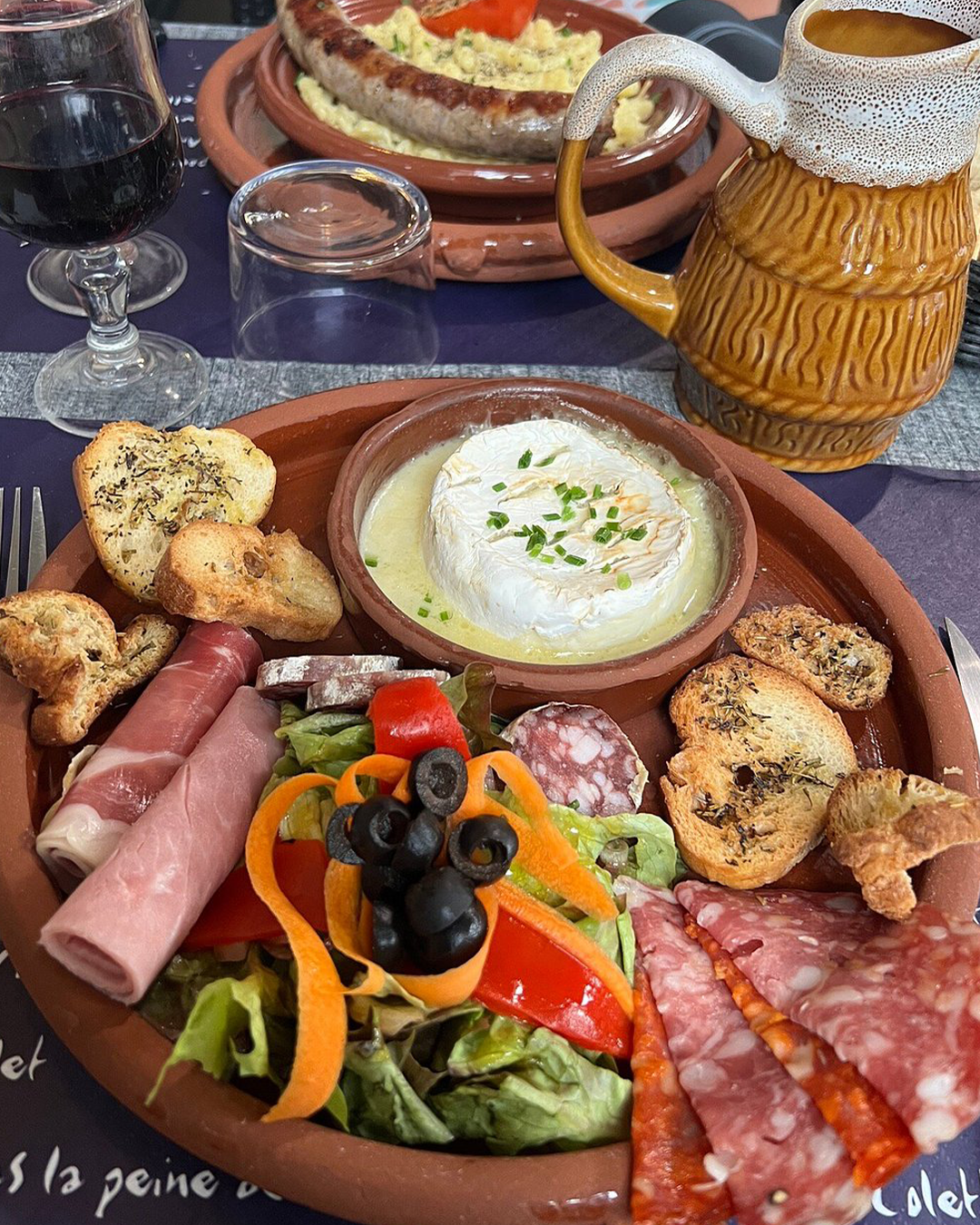 Plat Café de la Promenade, Lagrasse