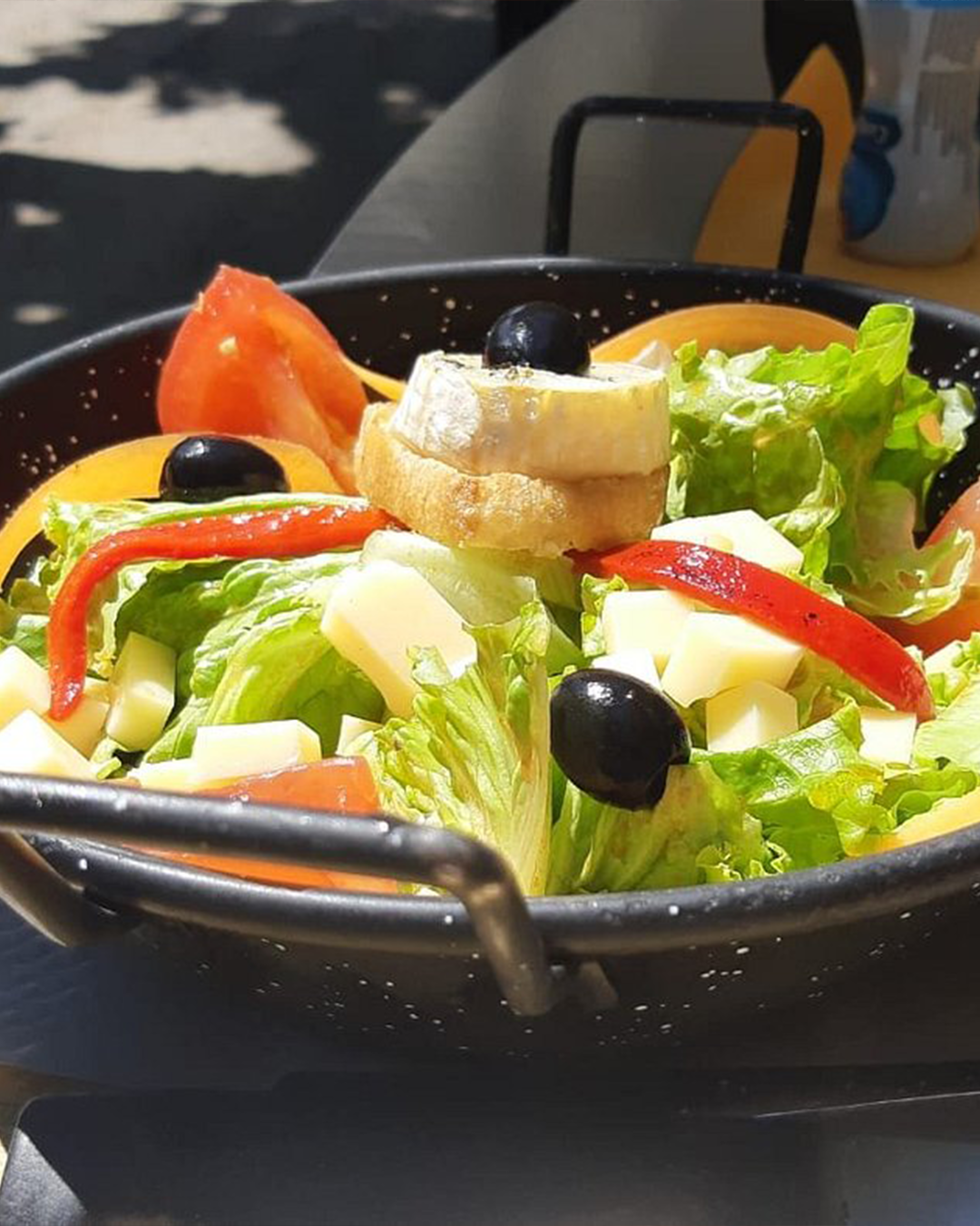 Plat Café de la Promenade, Lagrasse