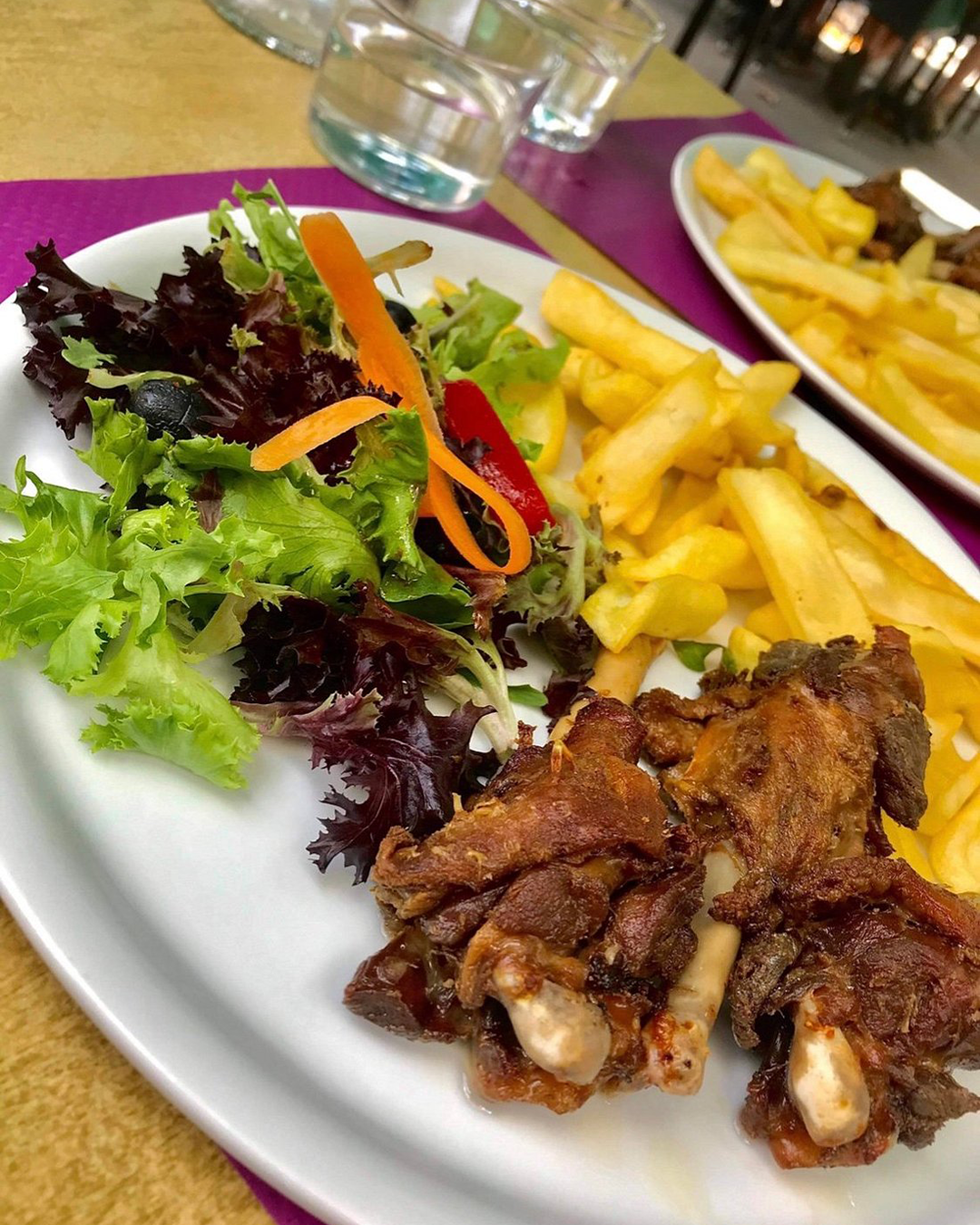 Plat Café de la Promenade, Lagrasse